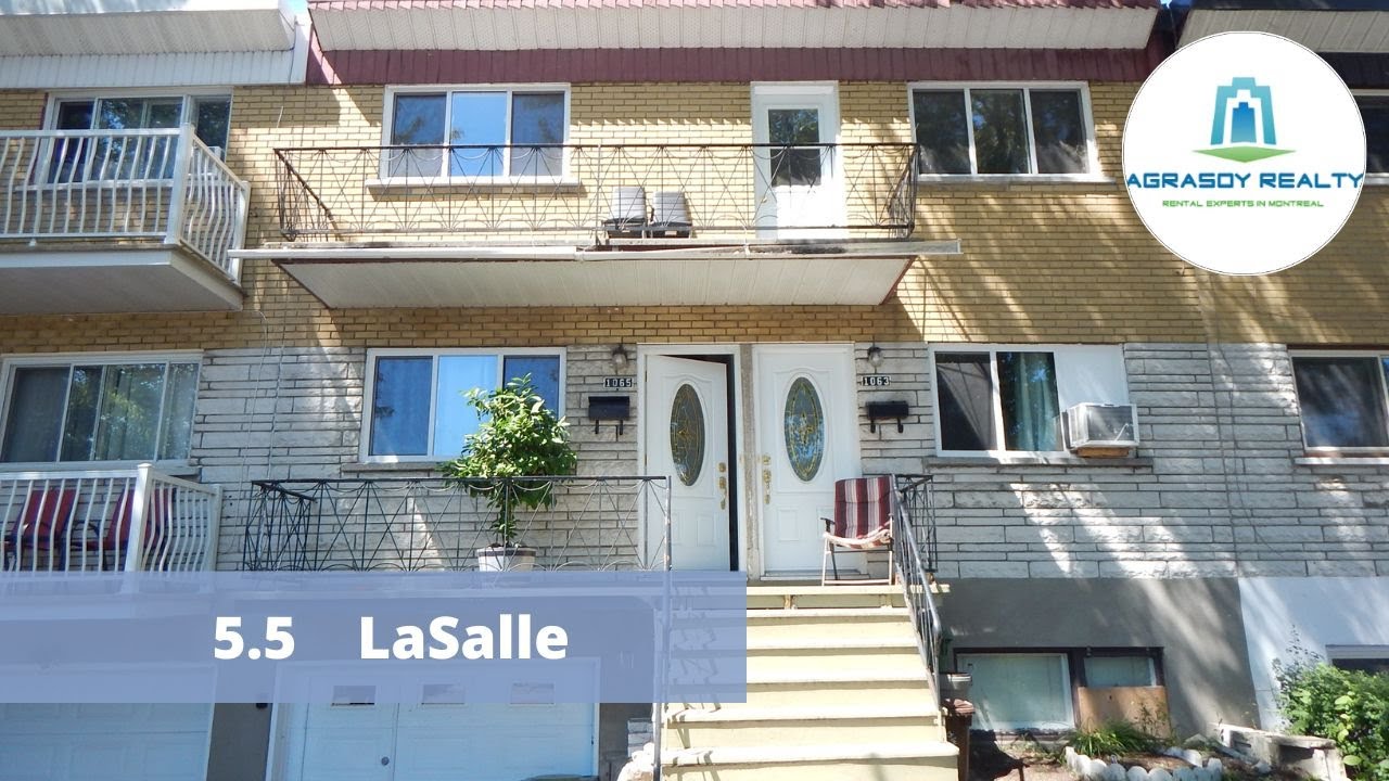 1065 Rue Radisson3bedroom apartment for rent in Lasalle5,5 a louer