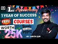 FREE COURSES WORTH 25000 |  ONE YEAR OF ASE  | MR.ABITH