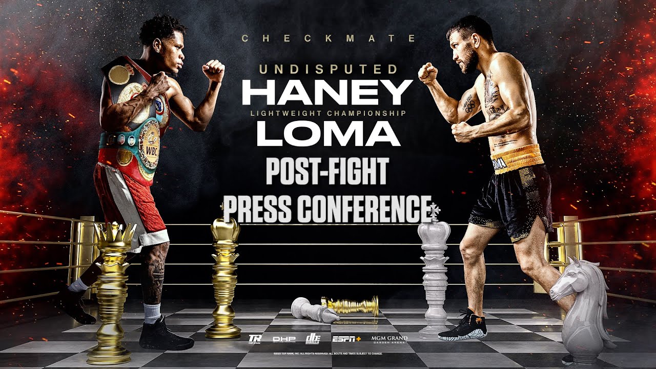 Haney vs Loma POST-FIGHT PRESS CONFERENCE