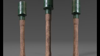 3Ds Max and Substance Painter  Granade modeling and Texturing tutorial