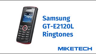 Samsung GT-E2121L - Ringtones