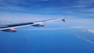 8 minutes across the Channel on a lovely BA A320-200