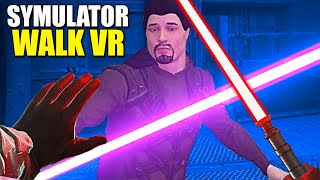 WALKA MIECZAMI ŚWIETLNYMI w SYMULATORZE WALK VR JEST SUPER  - Blade Sorcery VR screenshot 5