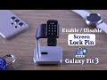 Samsung Galaxy Fit 3: Screen Lock PIN! [How to Enable or Disable]