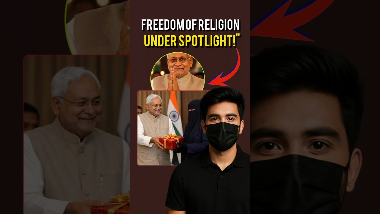 Hijab Pulled on Stage? Nitish Kumar Faces Backlash Shocking Incident 