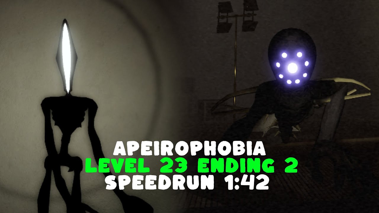 Roblox Apeirophobia Chapter 2 Level 23 [Ending 2] Speedrun 1:42