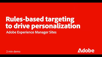 Personalize with Rules-Based Targeting in AEM Sites | Adobe for Business