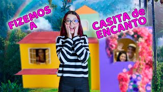 CONSTRUÍMOS a CASITA do FILME ENCANTO !! CASA de PAPELÃO | Luluca