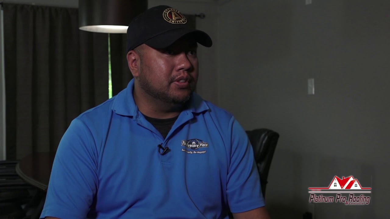 Platimun Pro Roofing Testimony 1