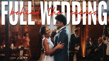 See What Happens Behind the Scenes at a Real Wedding! | GFX 100 II Wedding Photography