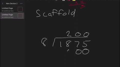 Scaffold Method