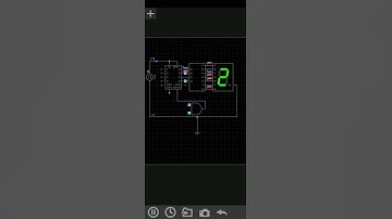 Digital Counter Circuit using Binary to 7- segment Decoder from 0 to 9 #shorts #amazingelectronics