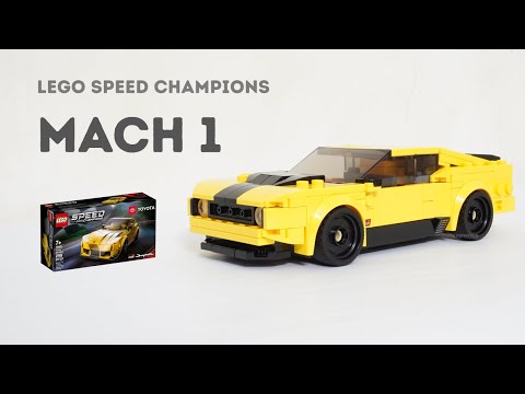 1971 Mustang Mach 1 Lego Speed Champions 76901 Alternate Build