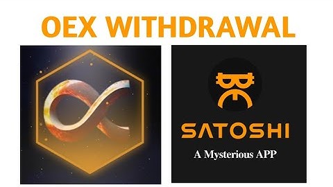 OEX WITHDRAWAL FROM SATOSHI | STEP BY STEP GUIDE