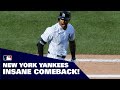 Yankees come back from 5-RUN DEFICIT in final inning, WALK OFF in extras!