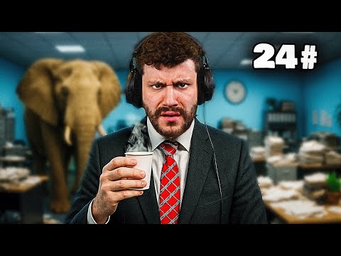 24 Stunden im Büro, das ist passiert.