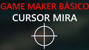 Como transformar o cursor do mouse em uma mira {Game Maker Studio 2}