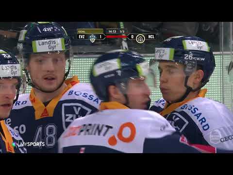 EV Zoug - HC Lugano 2-0 (1-0; 1-0; 0-0)