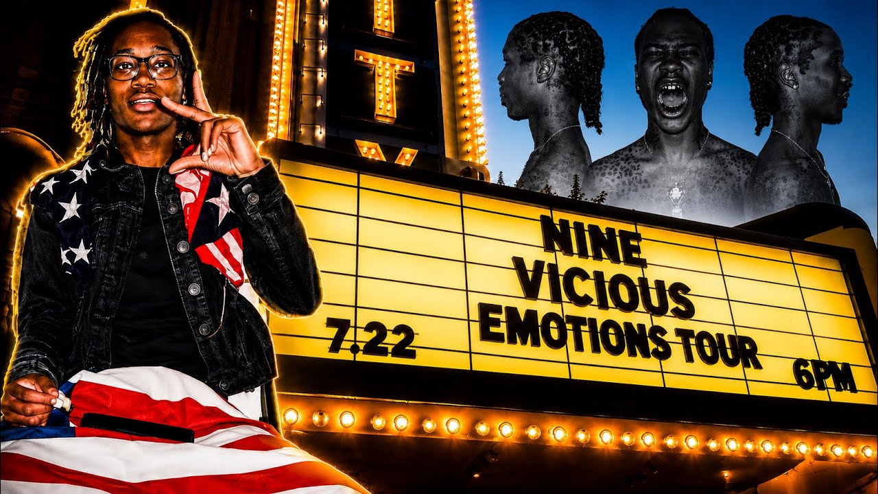 I MET NINE VICIOUS AT THE EMOTIONS TOUR 😳 (Minneapolis Vlog)
