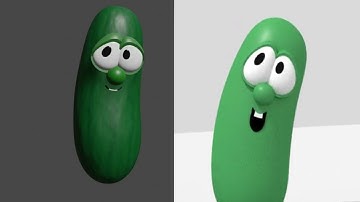 My Two First Blender Animations | Ft. Larry the Cucumber | Model Credits In  Description |