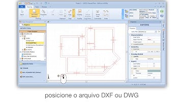 Vídeo Tutorial Edificius - Desenho com reconhecimento a partir do DXF ou DWG - ACCA software