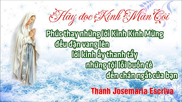 Bài giảng Chúa nhật  lể Đức Mẹ Mân Côi   Lm Giuse Nguyễn Văn Nhạn