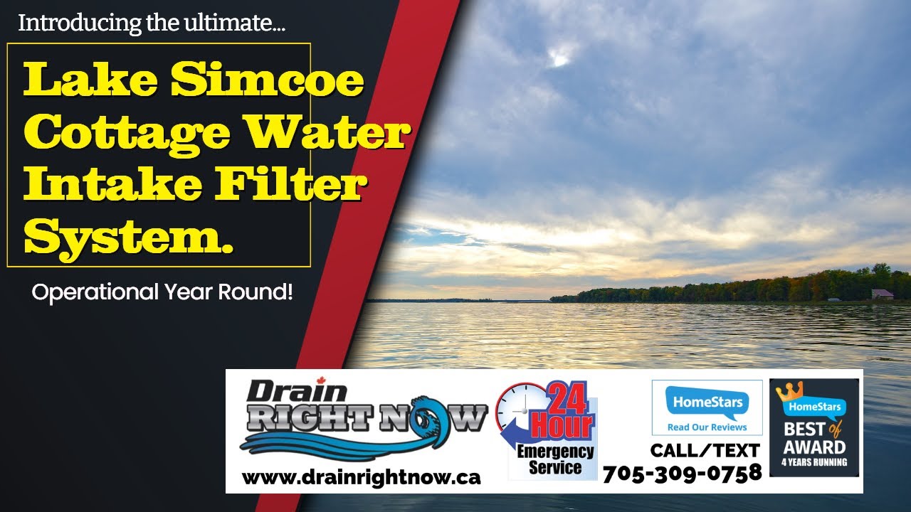 Lake Simcoe Cottage Water Systems, Lake Simcoe Cottage Water Intake