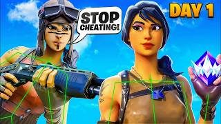 Fortnite Cheats - Using The MOST UNDETECTED Fortnite CHEAT In UNREAL Ranked... (CRAZY ENDING)