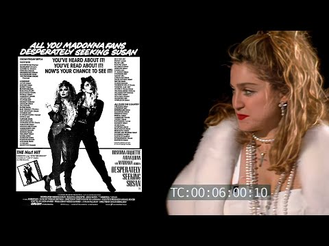 Madonna // DESPERATELY SEEKING SUSAN PREMIERE Unedited Press Footage 1985 // Dan·K Remaster // HD