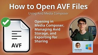 AVF फाइलों (Avid प्रोजेक्ट) को कैसे खोलें screenshot 2