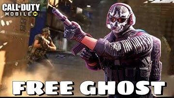 🔴Claiming My Free Ghost Skin - Anno Dominate (20th Anniversary Warrior)🤩 | COD Mobile LIVE