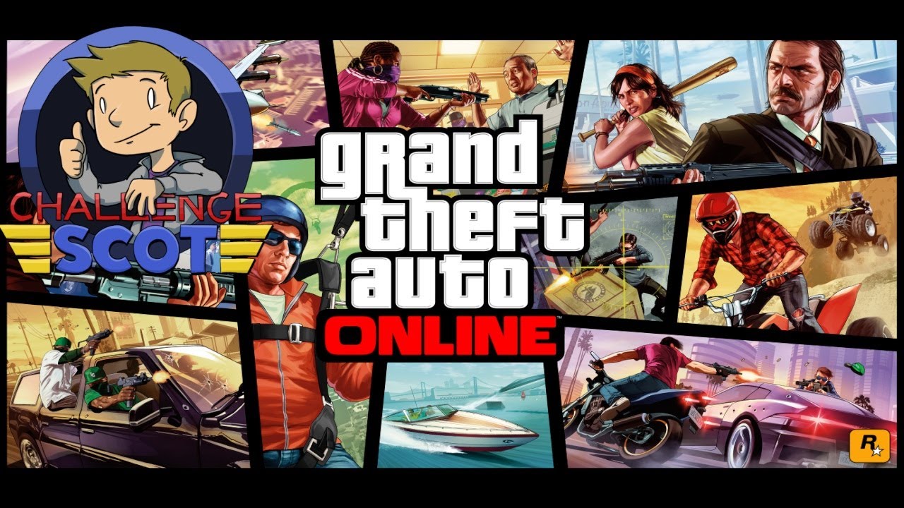 Pedal to the metal in Grand Theft Auto Online Challenge Scot YouTube