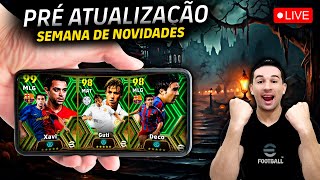 HALLOWEEN PRÉ ATUALIZAÇÃO SEMANAL DE NOVIDADES NO EFOOTBALL 2024 MOBILE AO VIVO