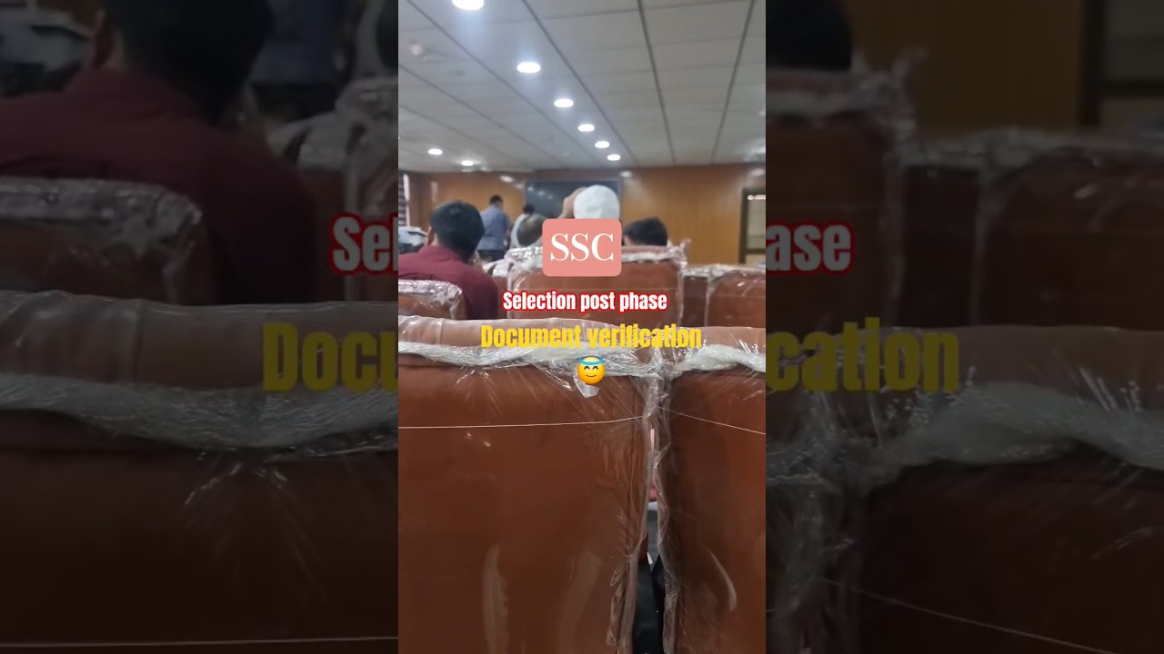 my DV of SSC selection post phase 12