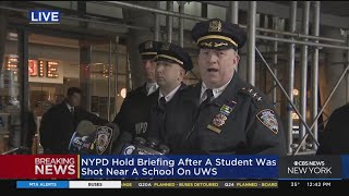 NYPD update after student shot near high school
