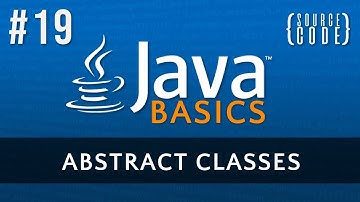 Java Programming Tutorial -  Abstract Classes - Episode 19
