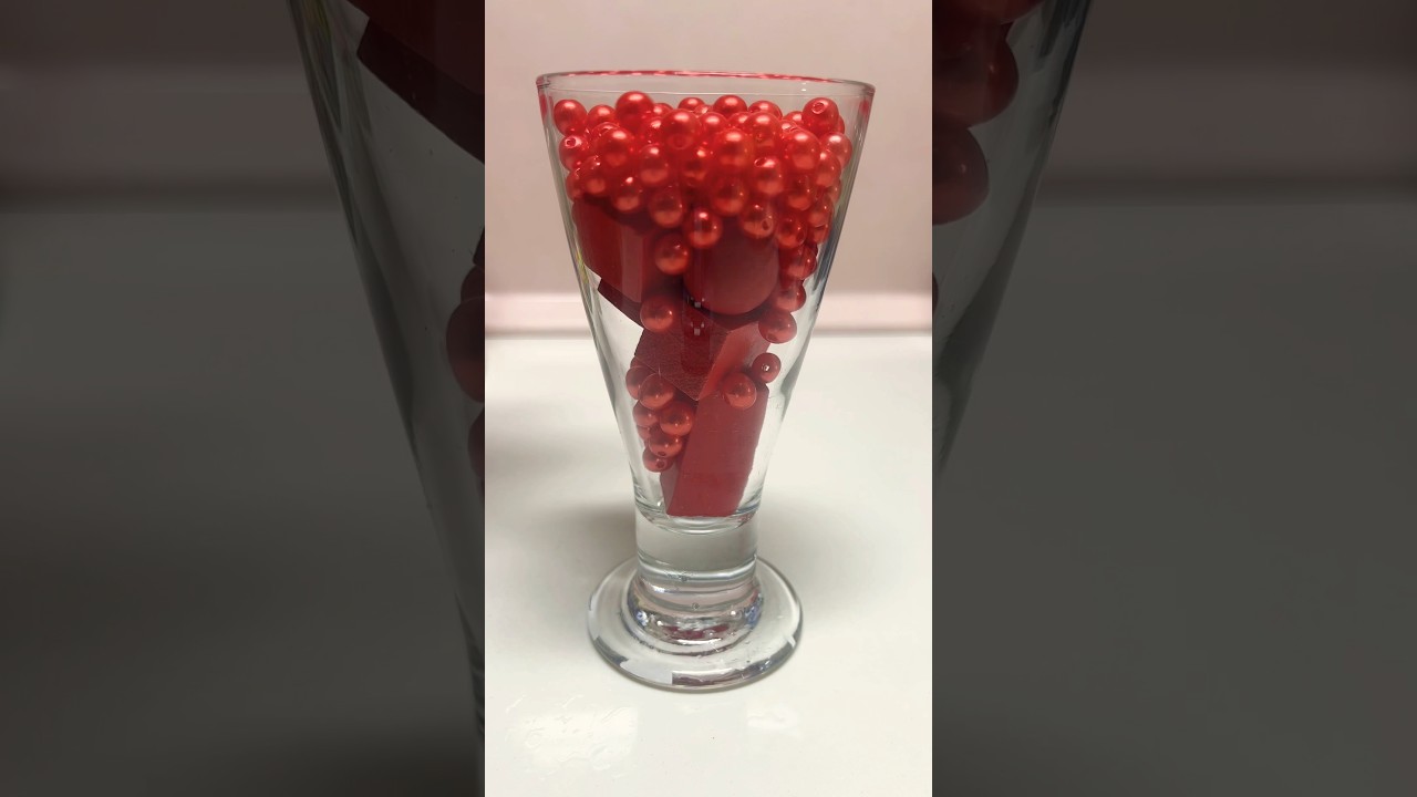 08/07 wooden and beads mix in a cup 