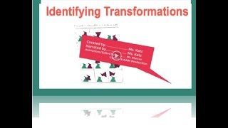 Identifying Transformations. 8.G.A.1 Wealth