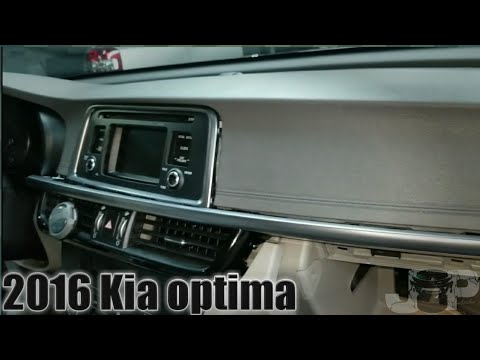 2016 Kia Optima Radio Removal - Youtube