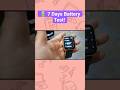 Titan Zeal Smartwatch 🔋 7 Days Battery Test! Fast Charging Too ⚡ #Shorts