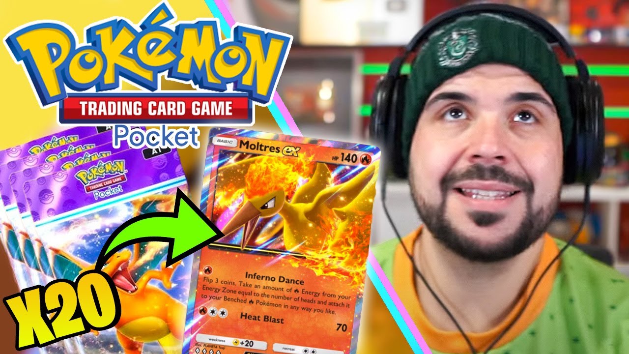 Apro altre 20 Bustine su Pokemon Pocket - YouTube