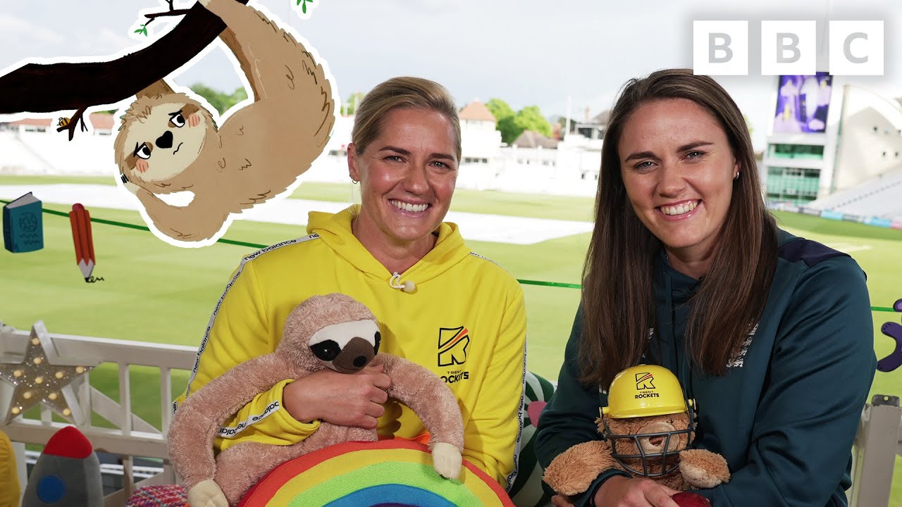 CBeebies Bedtime Story | Cricketers Nat & Katherine Sciver-Brunt read Find Your Happy