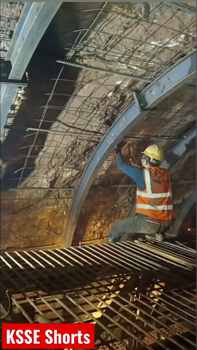 Download lagu Tunnel construction process using steel frames #innovation #learning #construction #subscribe