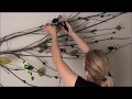 DIY: Tree Branch Upcycled Wall Art Decor {MadeByFate} #177