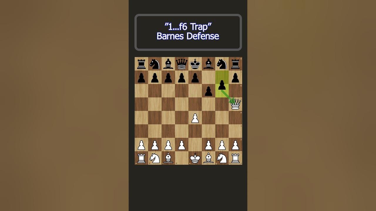 The Worst Chess Opening (Barnes Opening) 