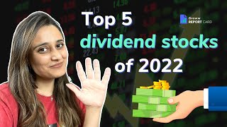 Top 5 dividend paying stocks of 2022 | Dividend stocks | Top dividend stocks | CA Aleena Rais