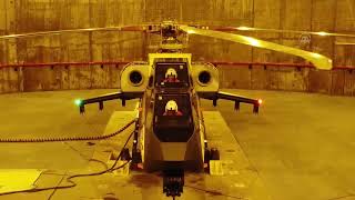 Ağır Sınıf Taarruz Helikopteri ATAK-2, motor çalıştırdı