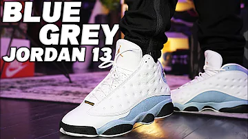 Air Jordan 13 “ Blue Grey “ Review and On Foot