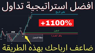 2 - دورة البرايس اكشن: امثلة لتداول السلوك السعري مع استراتيجية تداول مناطق العرض والطلب