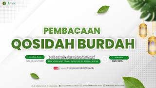 Pembacaan Qashidah Burdah - Pondok Pesantren Al Baladul Amin 04/09/2026